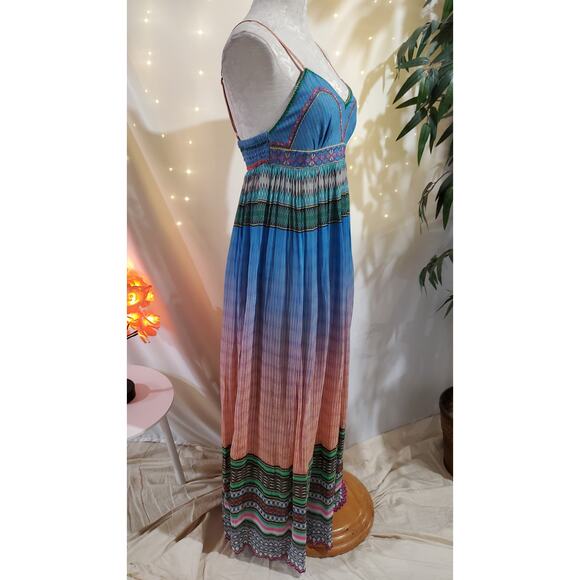 Anthropologie Tanvi Kedia NWOT Sunset District Beaded Maxi Dress Womens Size 2P - Picture 6 of 16